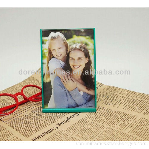 Personalized aluminum photo frame set with any color available